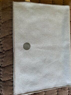 Manduka Yogitoes® Hot Yoga Mat Towel Pale Blue